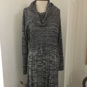 Calvin Klein cowl neck dress
